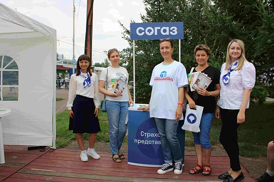 Красноярский филиал «СОГАЗ-Мед» принял участие в работе мобильного Центра здоровья, новости, пресс-релизы, статьи, «СОГАЗ-Мед», омс